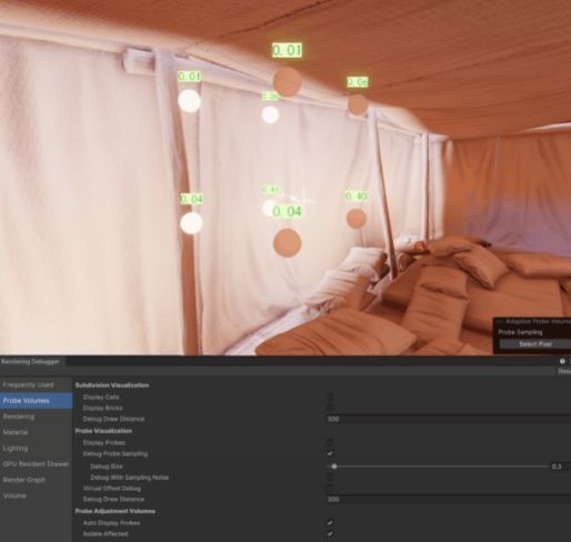 APV为您的世界创建全局照明的新方法（二）j9国际站登录在 Unity 6 中使用(图7)